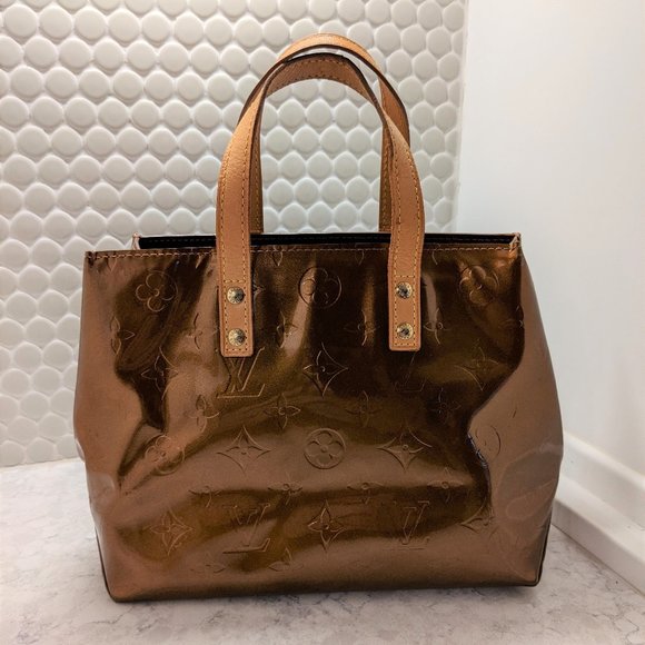 Louis Vuitton Monogram Vernis Reade PM in Brown - Picture 4 of 16